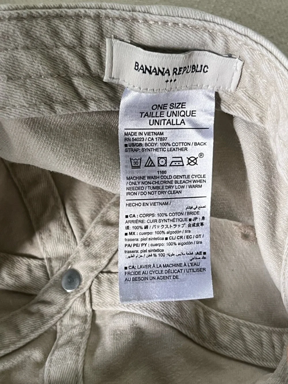 Banana Republic Color Block Hat